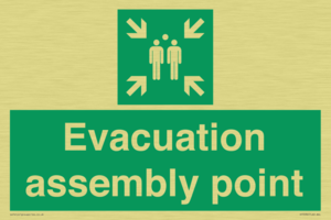 Evacuation assembly point